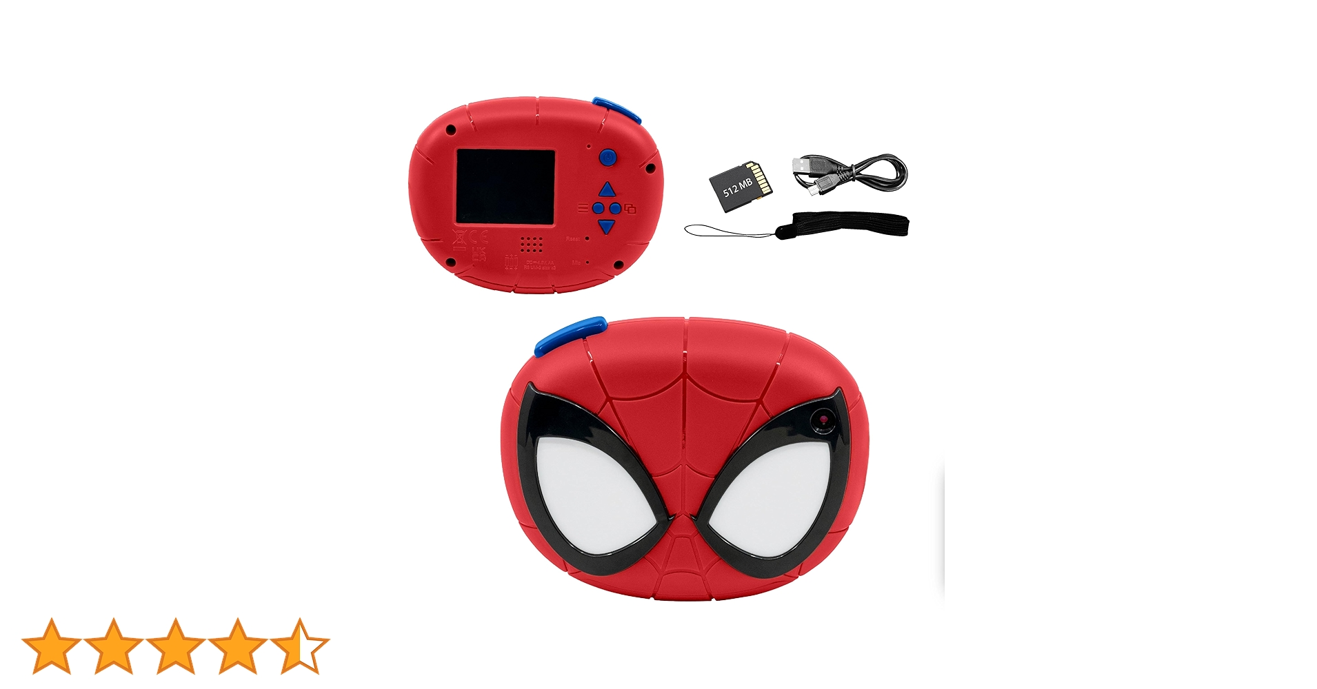 スパイダーマン　キッズデジタルカメラ Amazon.com: ekids Spiderman Kids Camera with SD Card